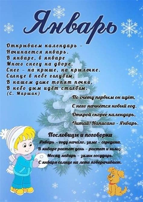 Богатство природы в зимних месяцах