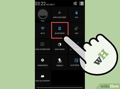 Включите Bluetooth на телефоне