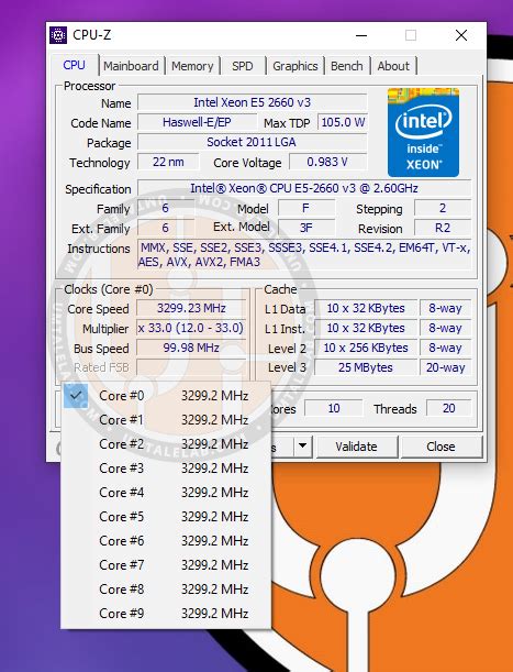 Значение количества ядер для эффективной работы процессора Xeon E5 2620 v3