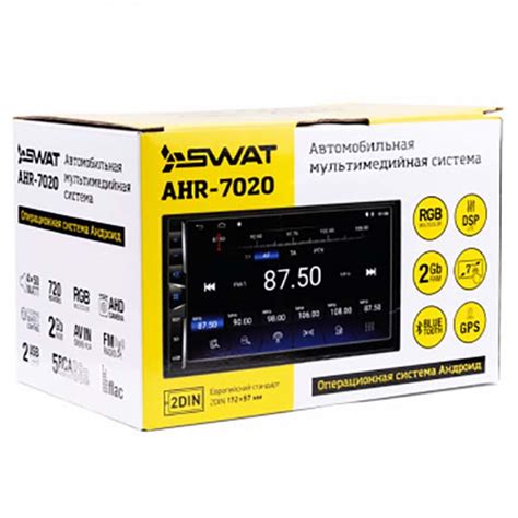 Инструкция по подключению магнитолы SWAT AHR 7020