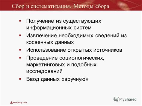 Использование открытых источников