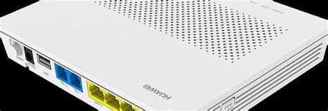 Как перезагрузить роутер Huawei HG8245H с помощью кнопки на задней панели
