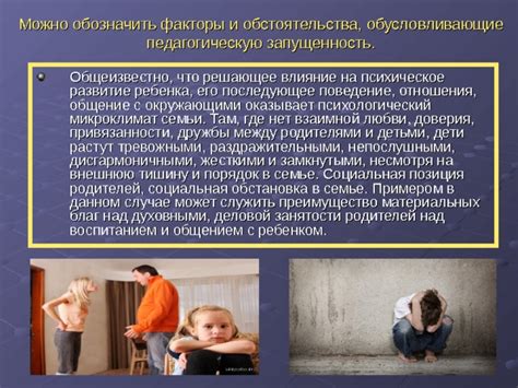 Материальные обстоятельства и их влияние в принятии решения родителей