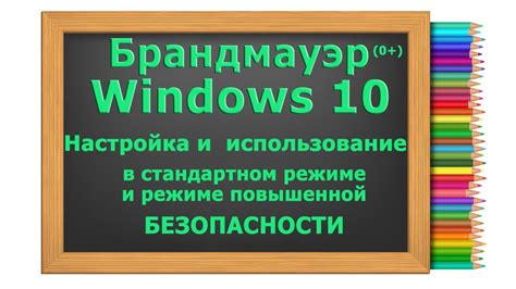 Настройка безопасности и брандмауэра