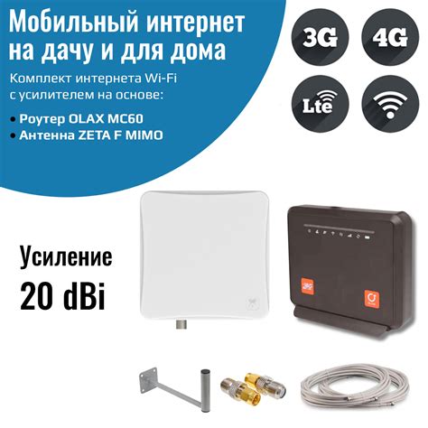 Настройка роутера для работы с Mimo антенной