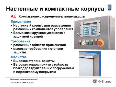 Области применения защиты компонентов