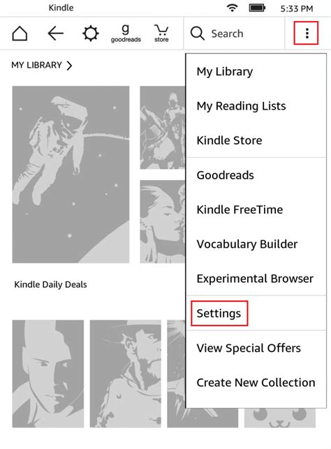 Подключение Kindle к компьютеру