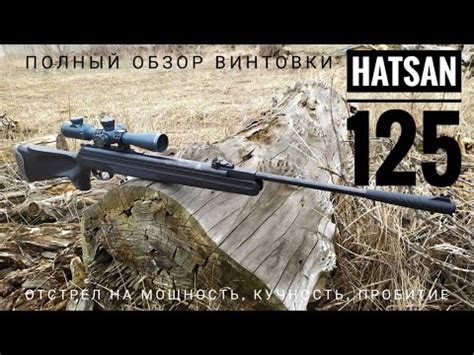 Подробная инструкция по настройке винтовки Хатсан 124