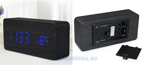 Подробная инструкция по настройке электронных настольных часов