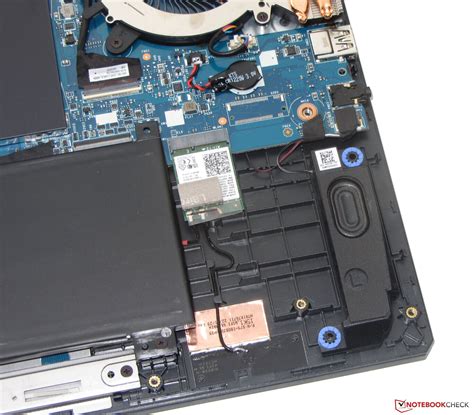 Поиск PCI-E слота внутри ноутбука