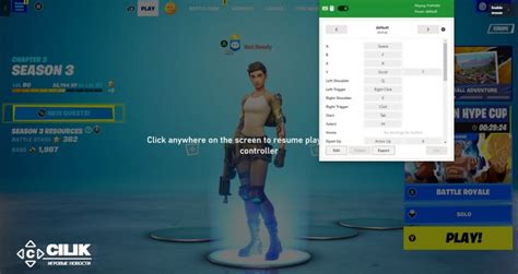 Полезные советы для игры без руления мышью в Fortnite на ПК