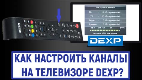 Последствия отсутствия кнопок на телевизоре DEXP