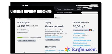 Причины ограничения смены тарифа на Теле2