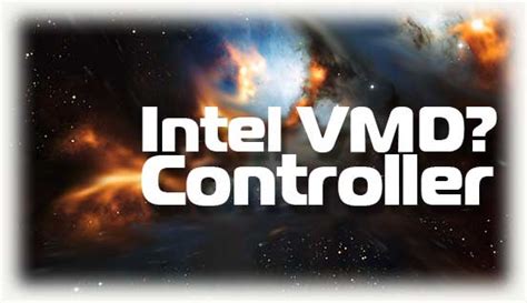 Проверка отключения VMD