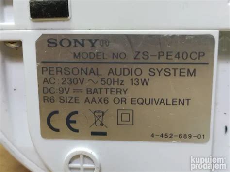 Процедура восстановления плеера Sony ZS-PE40CP