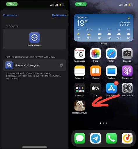 Процесс перезагрузки приложения на iPhone