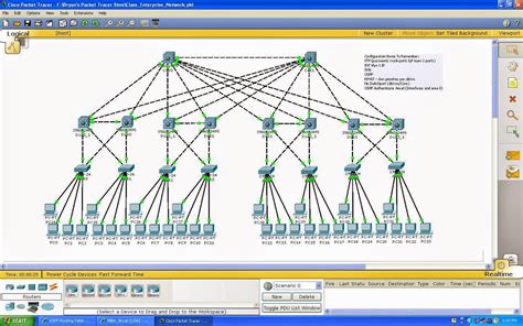 Разворачивание Cisco Packet Tracer