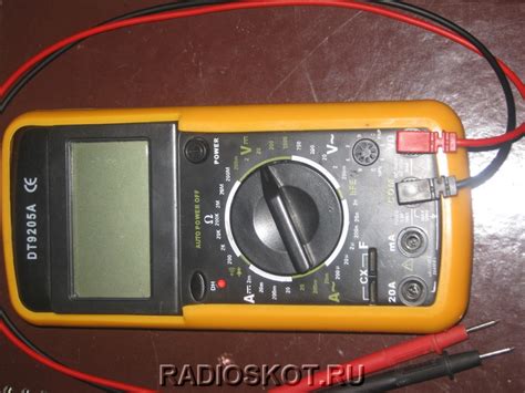 Советы по использованию мультиметра DT9205A