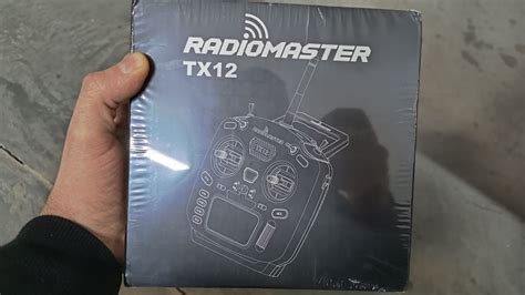 Тестирование подключения Radiomaster TX12 к дрону