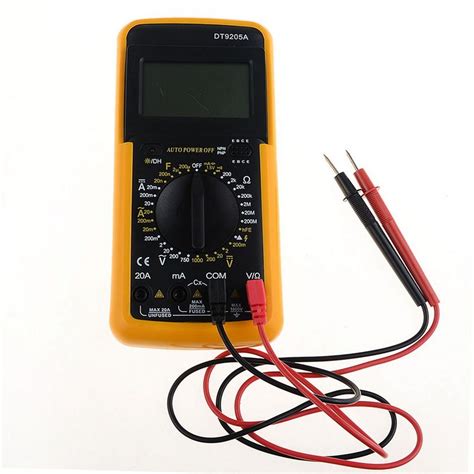 Функции и особенности мультиметра DT9205A