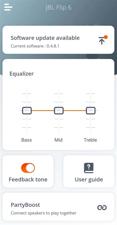 Шаг 2: Откройте приложение JBL Connect