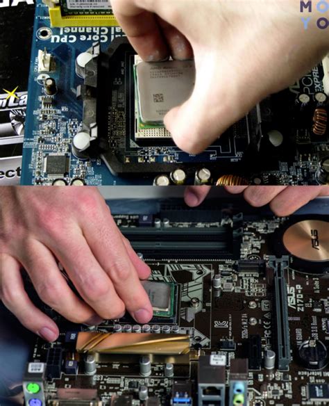 Шаг 2: Установка кулера на материнскую плату x99
