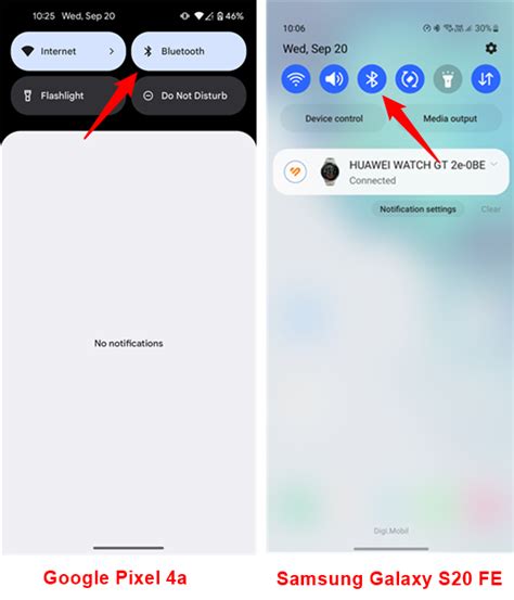 Шаг 2. Включите Bluetooth на телефоне