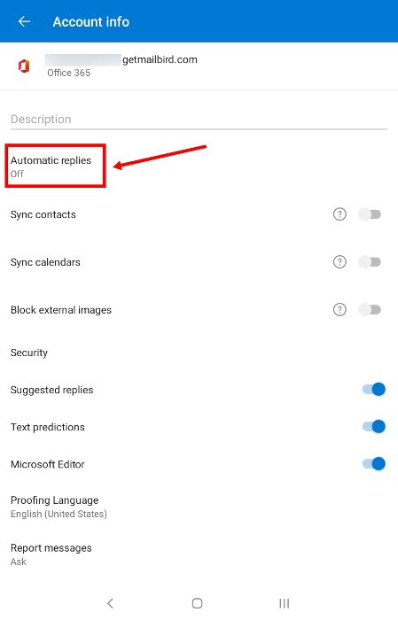 Шаг 3: Персонализация уведомлений Outlook на мобильном телефоне