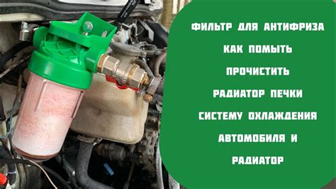 Важность антифриза для эффективного охлаждения двигателя