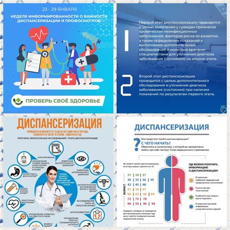 Важность диспансеризации как эффективной профилактической меры