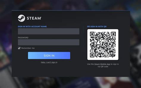 Здесь находится QR-код, ваш охранник Steam