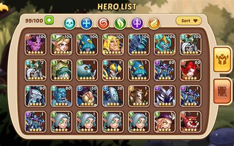 Значение размещения указателя преимущества в игровой механике Idle Heroes