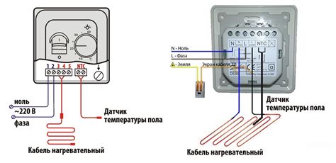 Обеспечение безопасности при увеличении длины подключения датчика теплого пола
