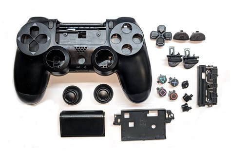 Основные элементы джойстика PS4