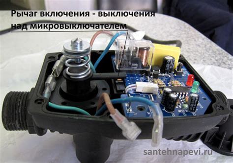 Основные элементы управления насосом Беламос Брио 5