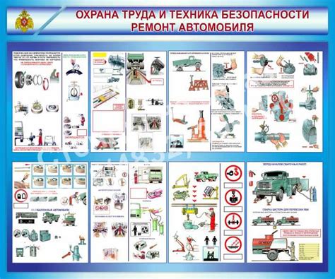 Рекомендации по обеспечению безопасности при поиске и обслуживании компонента автомобиля