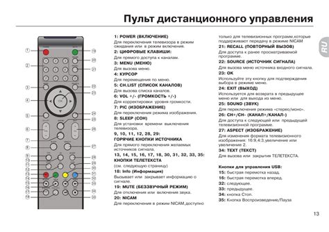 Функция таймера на пульте телевизора Sony