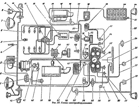 Элементы безопасности в электрической системе ГАЗ 53: ключевые расположения предохранителей