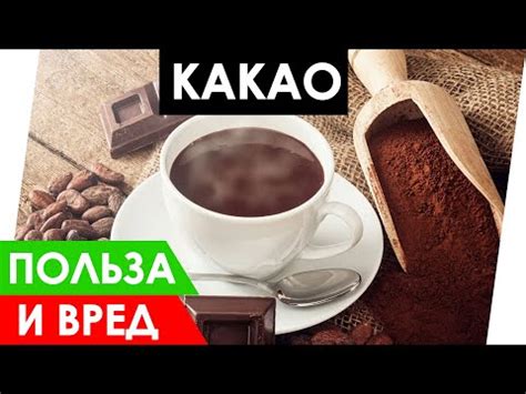 Вред осадка от какао