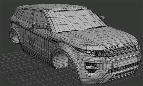Моделирование 3D-модели автомобиля