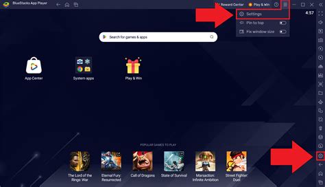 Оптимизация настроек BlueStacks 5