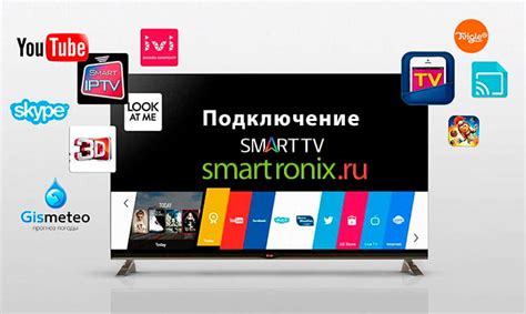 Подключение к сети Интернет для активации смарт ТВ на телевизоре Шиваки