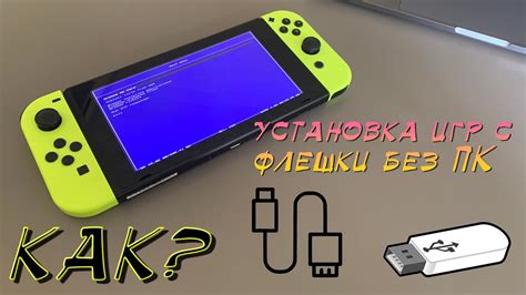 Установка игр на Nintendo Switch с флешки