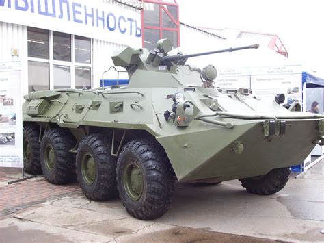 Особенности БТР 80А