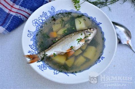 Уха из рыбы в торпеде на костре