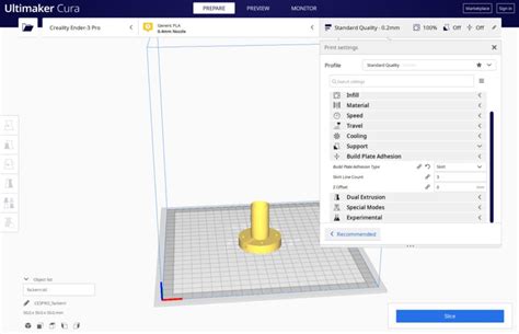 Важные моменты при настройке z offset в Cura