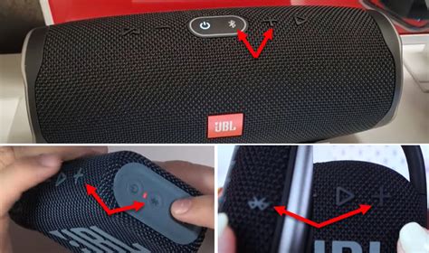 Включите колонку JBL Charge 3
