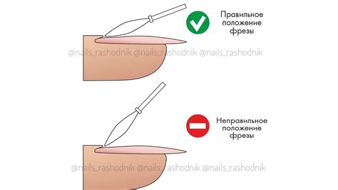 Влияние направления вращения на качество маникюра
