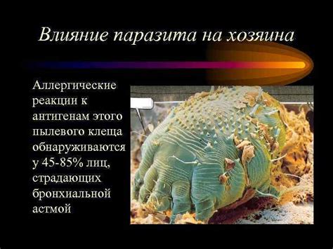 Влияние на хозяина