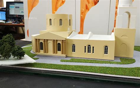 Выбор макета храма
